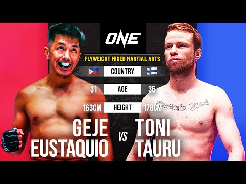 Toni Tauru vs Geje Eustaquio full fight