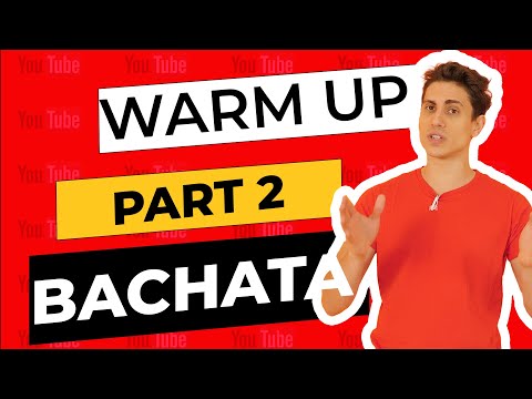 Bachata Warm up / Practice | ~10 minutes | Basic - Shoulders - Waves | by Marius