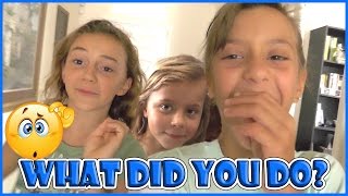 GIRLS TRASH HOUSE WHILE PARENTS ARE GONE! | We Are The Davises