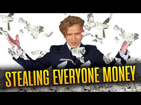 Topson BOUNTY HUNTER - Stealing Everyone's MONEY DOTA 2