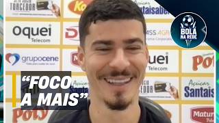 Rômulo, do Novorizontino, projeta confronto com o Náutico pela Série B