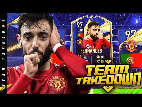 97 TOTY Bruno Fernandes Team Takedown!!!