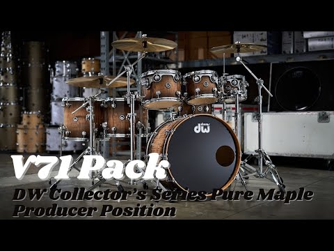 Roland V71 Expansion Pack Demo: DW Pure Maple Producer Position