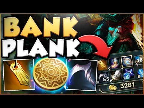 THIS BANKPLANK BUILD EARNS 6000+ GOLD IN 10 MINS? KLEPTO GANGPLANK TOP GAMEPLAY! - League of Legends