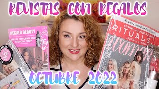 Revistas con regalitos del mes de Octubre 2022. Vamos a verlas junt@s. #revistasregalos
