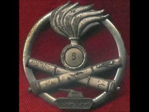 8 Rgt Artiglieria da campagna semovente PASUBIO Banne  TS