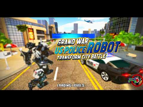 Grand Police Car Transformation Robot Games - Android Gameplay