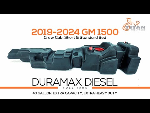 Expand Your Fuel Capacity with the Titan Fuel Tanks 43 Gallon GM XXL Replacement Tank | 7010519