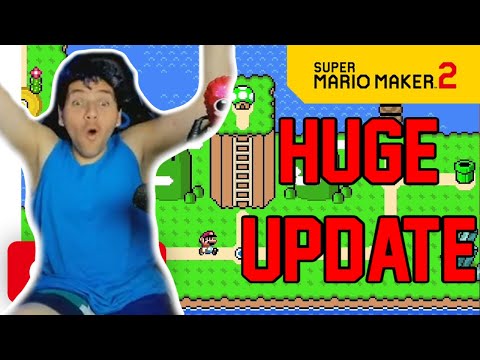 iiPK Reacts to a HUGE SUPER MARIO MAKER 2 UPDATE! (World Maker Update – Nintendo Switch)