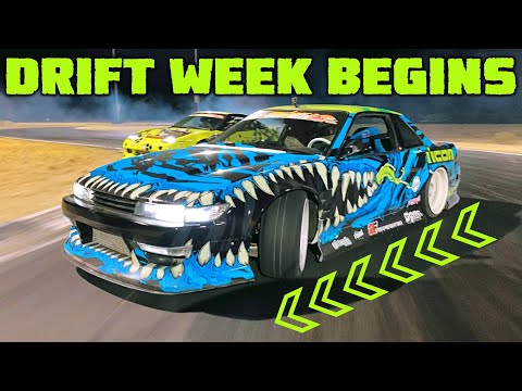 CRASHING CARS FIRST DAY OF DRIFT WEEK! We Break Our Corvette.