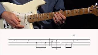Albert Collins "Frosty" Guitar Lesson @ GuitarInstructor.com (preview)