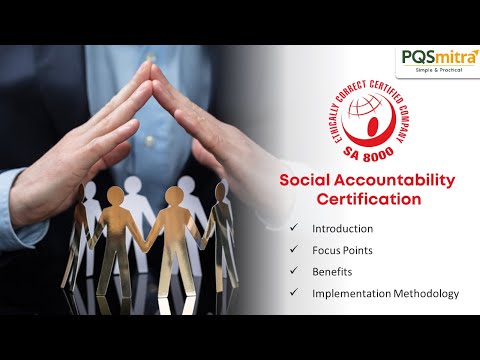 SA 8000 Certification Social Accountability