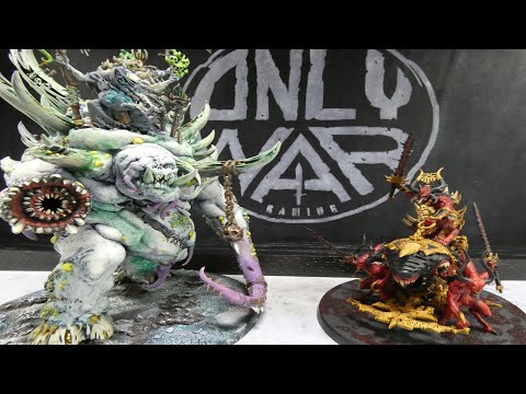 THE GREAT GAMES #3 - Maggotkin of Nurgle vs Blades of Khorne - 2k Warhammer: Age of Sigmar Batrep