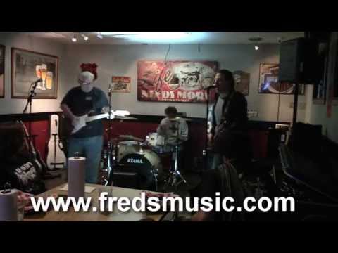 Fred's Music Shop Blues Jam features Dave Lewis