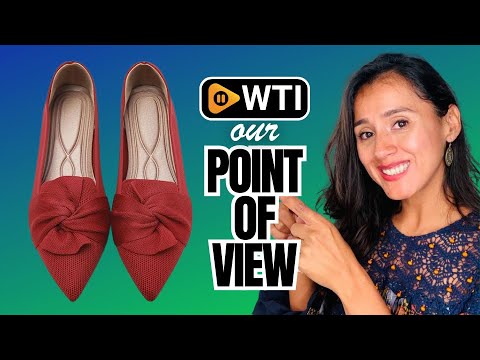 Flats for Womens Pointed Toe Ballet Flats with Bow Comfortable Knit Dressy Flats 7 Red - WTI product video review