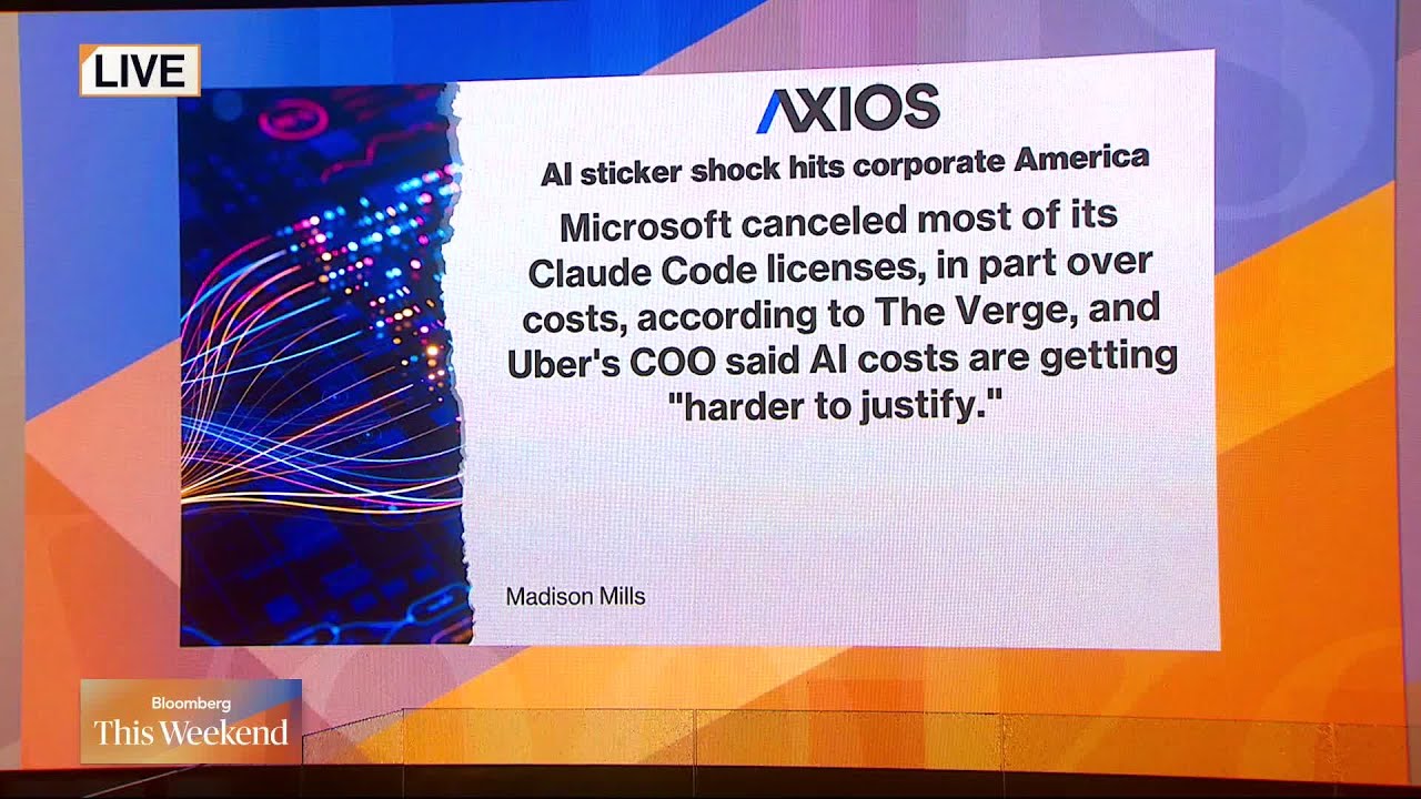 Major Companies Reconsidering AI Costs - Bloomberg Podcast