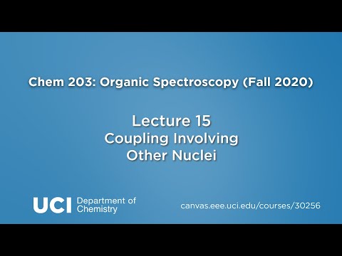 Chem 203. Aula 15: Acoplamento envolvendo outros núcleos