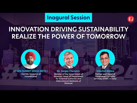 Opening Session - Innovation driving sustainability: Realise the power of tomorrow - today