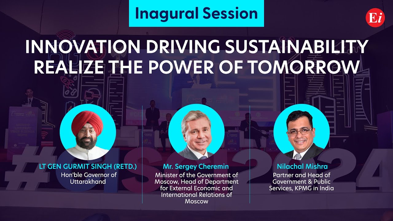 Opening Session - Innovation driving sustainability: Realise the power of tomorrow - today