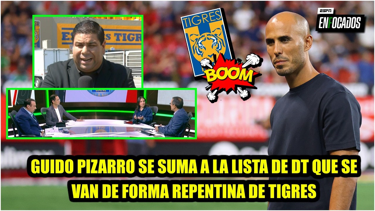 GUIDO PIZARRO y las razones de su DECISIÓN de ABANDONAR su CARGO como DT de los TIGRES | Enfocados