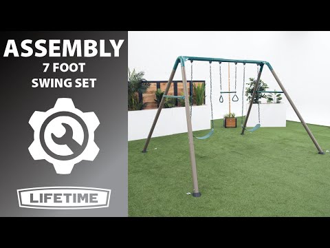 Lifetime 7' Swing Set | Lifetime Assembly Video