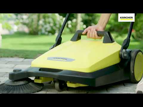 Karcher Spazzatrice manuale S4 giallo/nero - 51 cm - vano raccolta 20 l