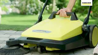Karcher Spazzatrice manuale S4 giallo/nero - 51 cm - vano raccolta 20 l