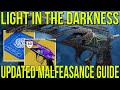 HOW TO GET MALFEASANCE EXOTIC HAND CANNON! UPDATED LIGHT IN THE DARKNESS EXOTIC GUIDE! [DESTINY 2]