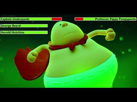 Captain Underpants: The First Epic Movie Final Battle with healthbars 2/2
