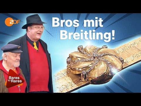 Schmuck mit Spezialeffekt: Beste Kumpels hoffen auf viel Bares für Breitling | Bares für Rares