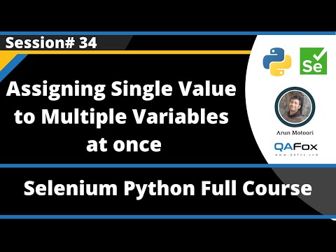 Assigning Single Value To Multiple Variables In Python Tamil Python Programming Shorts Python