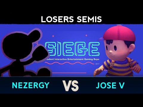 Siege 2018 - Losers Semis ft. Jose V (Ness) VS Nezergy (GnW)