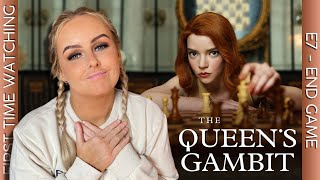 Reacting to THE QUEEN'S GAMBIT | E7 - END GAME | Reaction