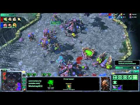 Cruncher vs Spanishiwa on Typhon Peaks - ZvP - Starcraft 2