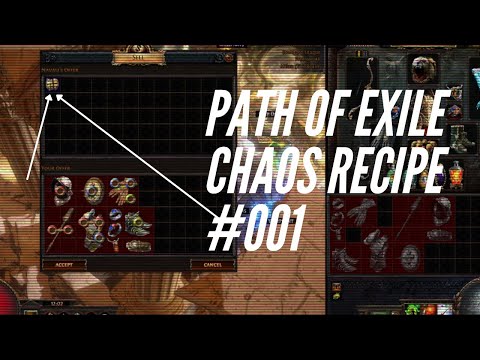 POE in 60Seconds || Chaos Recipe || 001 || #Shorts