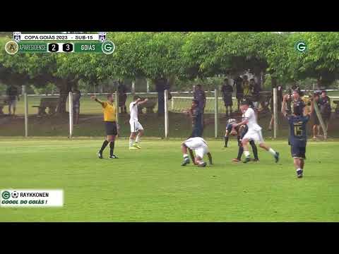 S15-APARECIDENSE 2 X 3 GOIÁS EC -LANCES- COPA GOIÁS - 05/10/2023