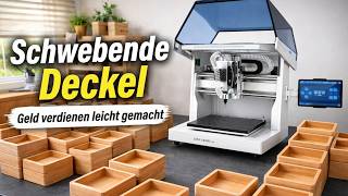 Modernes Holz-Design mit Magnet-Slide, Perfektes Etsy B