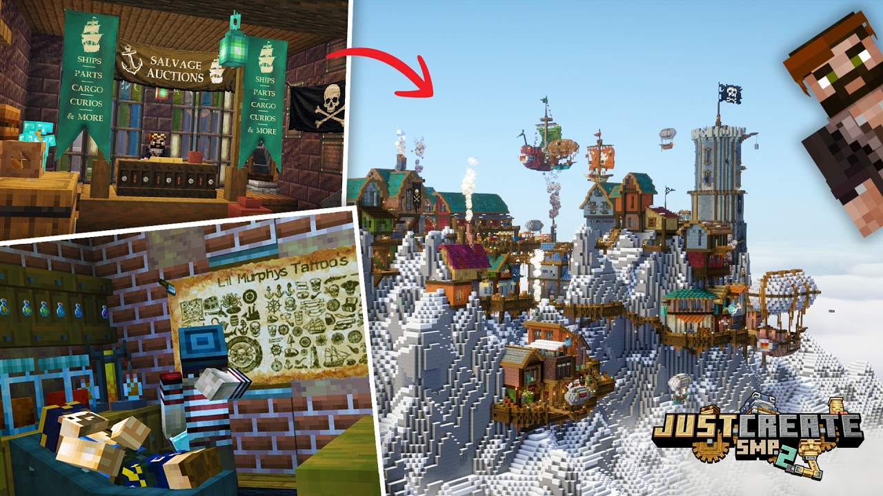 I Built the WEIRDEST Shops in Minecraft!