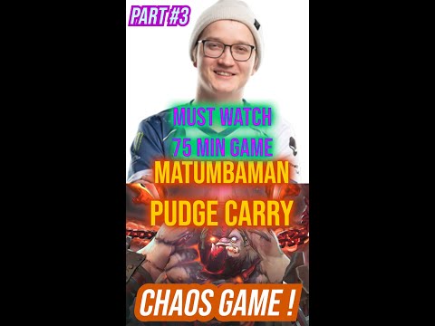 MATUMBAMAN PUDGE CARRY PART 3 ! 75 MIN GAME ! TEAM LIQUID VS GOONSQUAD (S4 STACK) - DPC WEU TOUR 3