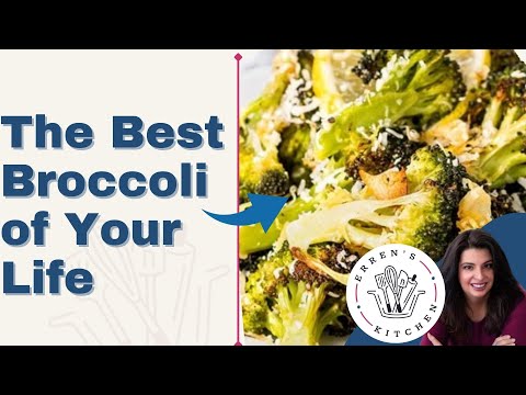 The Best Broccoli of Your Life - Roasted with garlic, lemon, and Parmesan Cheese