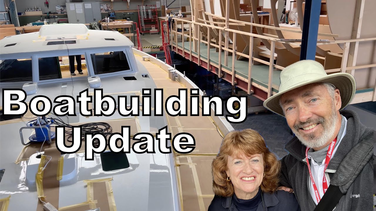 ALUMINUM SAILBOAT Pt 20 - Build Update & Annapolis Sailboat Show | EP 241