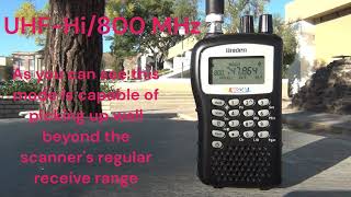 Uniden BC92XLT - Frequency Counter Mode