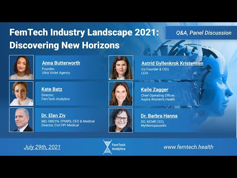 FemTech Industry Landscape 2021- Panel Discussion 1