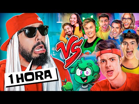 30 Youtubers (Enaldinho, Torajo, Natan Por Aí, Xinglau...) Vs. Mussa - Batalha de Youtubers