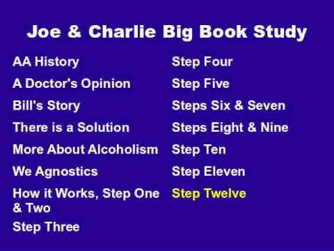 Joe & Charlie Big Book Study Part 15 Step Twelve