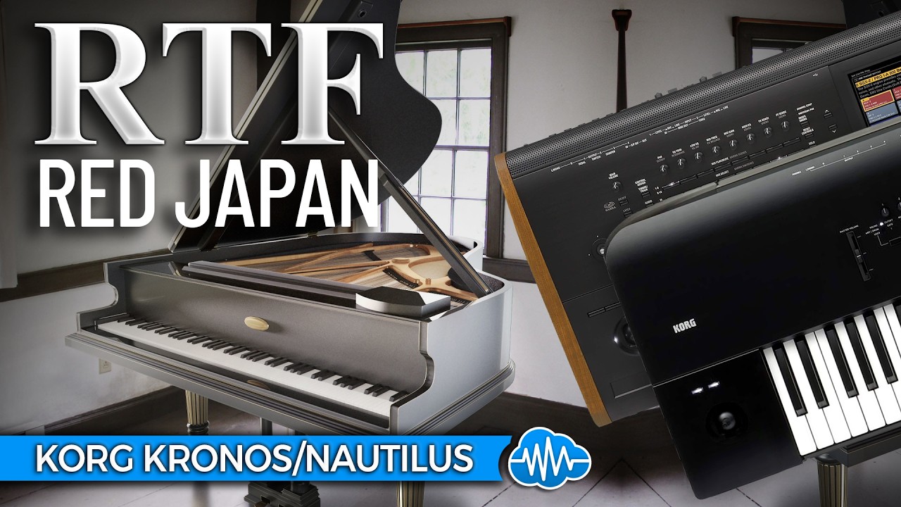 RCL035 - RTF Complete Piano V1 + V2 - Korg Kronos Series - Video Preview 9