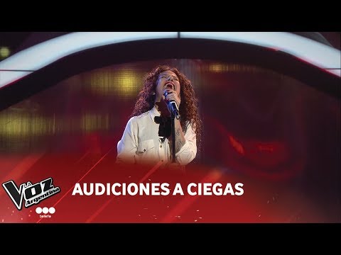 Adalí Montero - "Me va a extrañar" - Ricardo Montaner - Blind Auditions - La Voz Argentina 2018