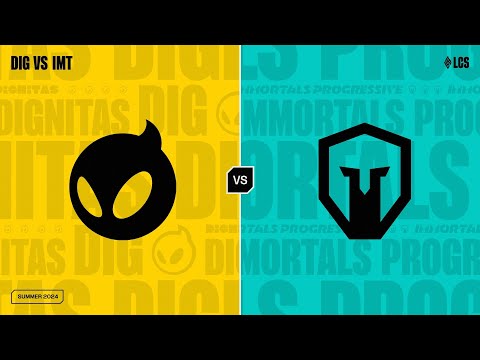 DIG v IMT - Week 7 Day 2 | LCS Summer Split | Dignitas v Immortals Progress | Game 1 (2024)