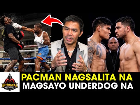 Pacquiao Nagsalita Na! Magsayo Biglang Underdog Na | Mayweather Lalong Lumakas At Bumilis