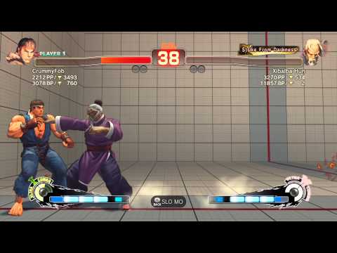 USF4 CrummyFob (ryu) vs Xibalba Hun (gen)